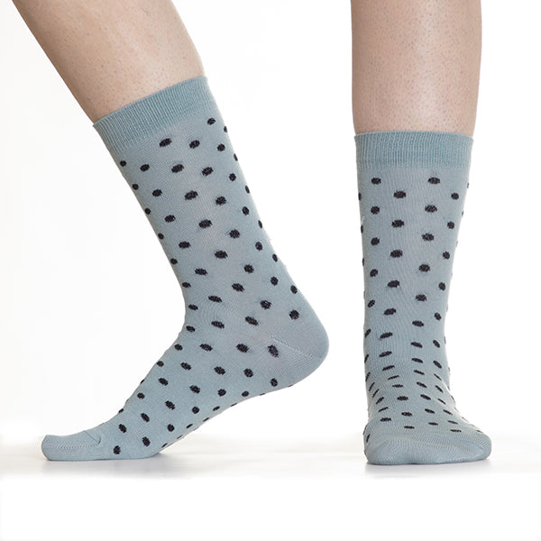 Basic Blue dots socks