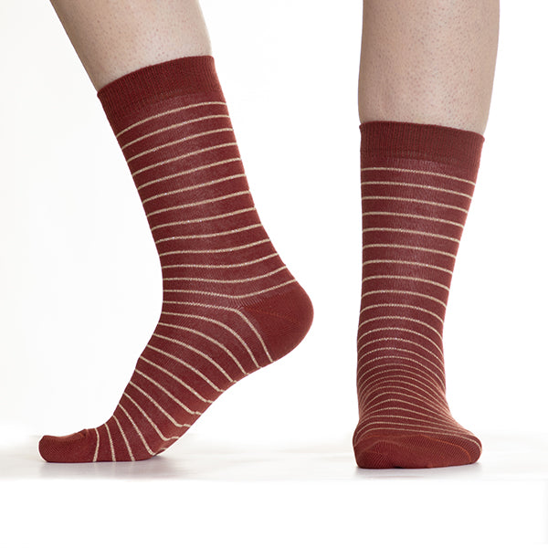 Calcetines de rayas Red stripes